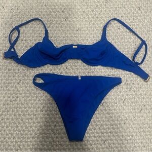 GOOSEBERRY XS Electric Blue 2 Piece Bikini